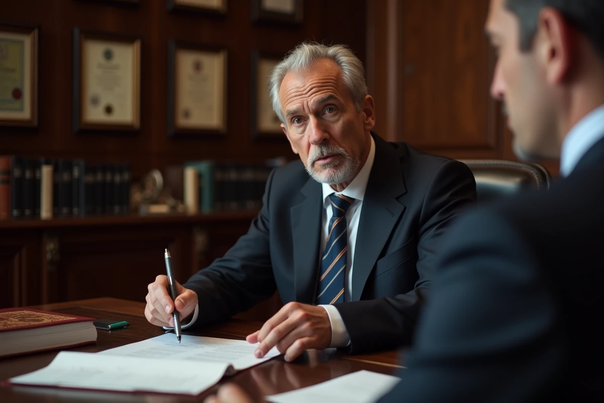 Notaire expliquant les règles de récupération de l'APA sur la succession à ses clients